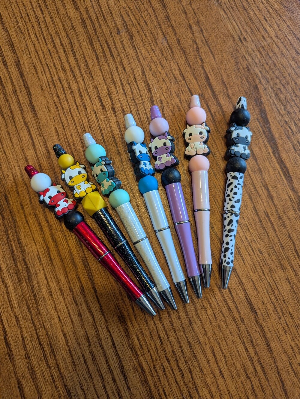 Cow pen set with refill ink